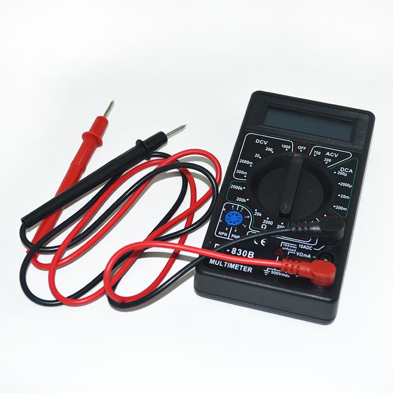 LCD Digital Multimeter VoltMeter Ammeter AC DCOHMTester Checker